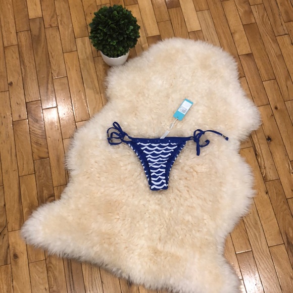 SEAFOLLY TidalWave bikini bottoms size 6 - Picture 3 of 16